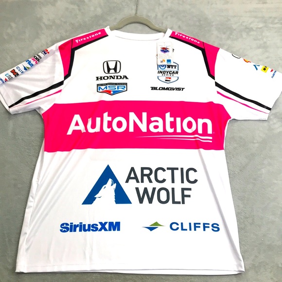 Indy Car Other - Tom Blomqvist 2024 Indycar Series Driver Shirt Size XL New